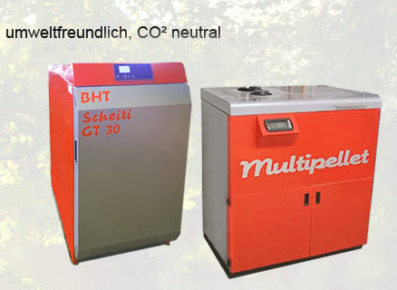 Holzscheit- Pelletofen